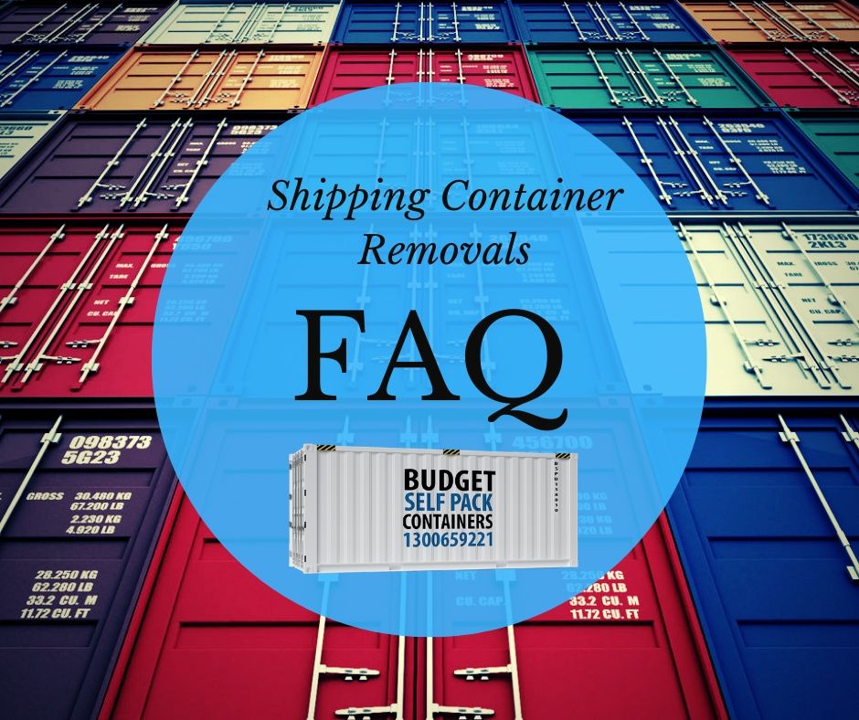 Moving Container FAQ | Budget Self Pack Containers